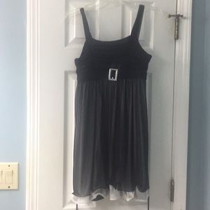 Black formal Jodi Kristopher juniors dress